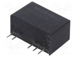 Converter: DC/DC; 1W; Uin: 21.6÷26.4V; Uout: 15VDC; Uout2: -15VDC