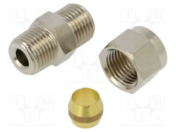 Accessories: screw-on fitting; R 1/8" external; -60÷300°C; 6mm