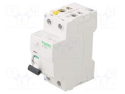RCD breaker; Inom: 25A; Ires: 300mA; Poles: 2; 400V; Mounting: DIN