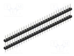 Connector: pin strips; pin header; male; PIN: 29; 2mm; THT; 1x29