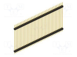 Connector: pin strips; pin header; male; PIN: 35; 2.54mm; THT; 1x35