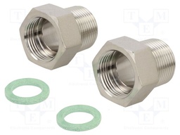 Adapter set; Picomag; flow sensor mounting; male