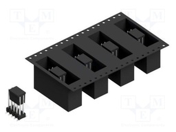 Connector: pin strips; pin header; male; PIN: 10; 2.54mm; SMT; 2x5