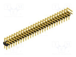 Connector: pin strips; pin header; male; PIN: 54; 2mm; THT; 2x27