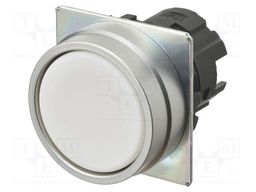 Switch: push-button; 22mm; Stabl.pos: 1; flat; Pos: 2