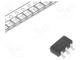 IC: voltage regulator; LDO,linear,fixed; 2.8V; 0.2A; SOT25; SMD