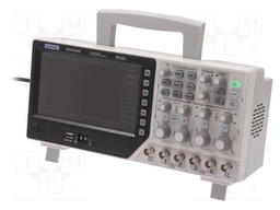 Oscilloscope: digital; Band: ≤250MHz; Channels: 4; 64kpts/ch; 1Gsps