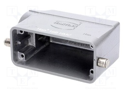 Enclosure: for Han connectors; Han HMC; size 16B; for cable; M25