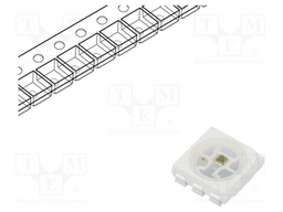 LED; SMD; 5050; RGB; 5x5x1.5mm; 120°; 5V; 5mA; Lens: transparent