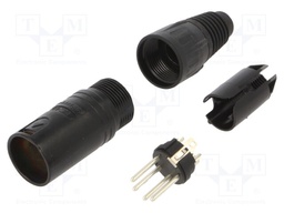CABLE CON. MALE 4POLE BAG