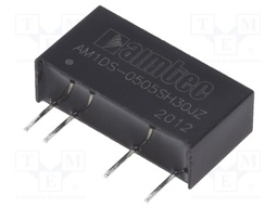 Converter: DC/DC; 1W; Uin: 4.5÷5.5V; 5VDC; Iout: 200mA; SIP7; 2.3g