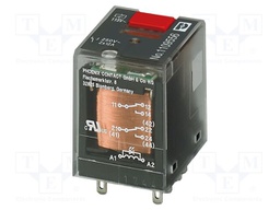 Relay: industrial; Mounting: socket