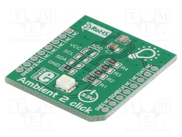 Click board; lighting sensor; I2C; OPT3001; mikroBUS connector