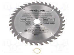 Circular saw; Ø: 160mm; Application: for wood; Features: hardened