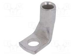 Ring tube terminal; M5; 10mm2; crimped; for cable; angled 90°