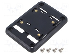 Wall mounting element; ASA; for TAKACHI enclosure; dark grey