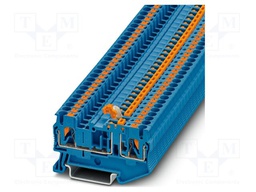 Splice terminal: rail; 20A; 400V; push-in; PA; L: 35.3mm; 0.14÷4mm2