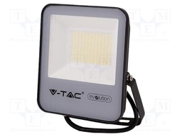 Lamp: LED flood light; 30W; 230VAC; white cold; 100°; 6500K; 25000h