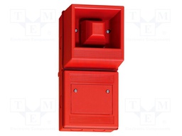 Signaller: sound; siren; 16.2÷26.4VDC; 100dB(d=1m); Series: YO4IS