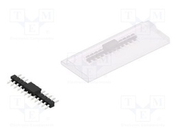 Connector: pin strips; pin header; male; PIN: 12; 2.54mm; SMT; 1x12