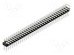 Connector: pin strips; pin header; male; PIN: 64; 2.54mm; THT; 2x32
