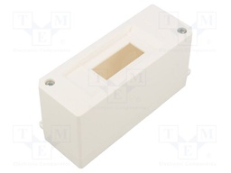 Enclosure: for modular components; IP30; for wall mounting