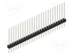 Connector: pin strips; pin header; male; PIN: 25; 2.54mm; THT; 1x25
