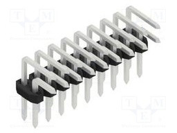 Connector: pin strips; pin header; male; PIN: 18; 2mm; THT; 2x9; 100V
