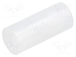 Spacer sleeve; LED; Øout: 5mm; ØLED: 5mm; L: 11.5mm; natural; UL94V-2