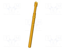 Test needle; Operational spring compression: 4mm; 5A; Ø: 1.8mm