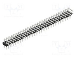 Connector: pin strips; pin header; male; PIN: 56; 2.54mm; THT; 2x28