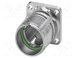 Enclosure for connectors: M23; straight