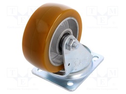 Transport wheel; Ø: 100mm; W: 40mm; H: 128mm; torsional; 200kg