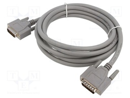 Cable; D-Sub 26pin plug,both sides; 1.52m; grey; connection 1: 1