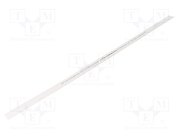 Heat shrink sleeve; glueless; 2: 1; 9.5mm; L: 1m; polyolefine