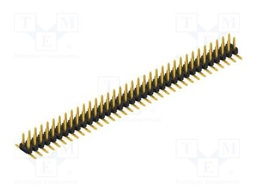 Connector: pin strips; pin header; male; PIN: 70; 2mm; SMT; 2x35