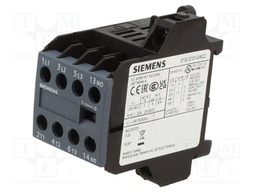 Relay Contactor, 3TG10 Series, 4PST-NO, 4P, 8.4 A at 400 VAC, 4 kW at 400 VAC