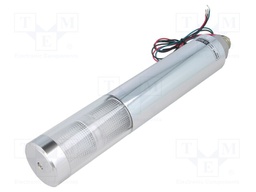 Signaller: signalling column; continuous light; Usup: 24VDC; LED