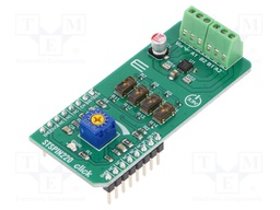 Click board; motor driver; GPIO; STSPIN220; mikroBUS connector