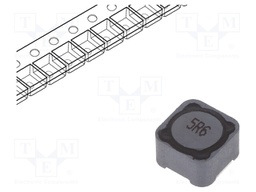 Inductor: wire; SMD; 5.6uH; 6.7A; 14mΩ; 12x12x8mm; ±20%; -40÷125°C
