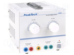 Power supply: laboratory; AC/DC,adjustable; 1÷15V; 0÷10A; 150W