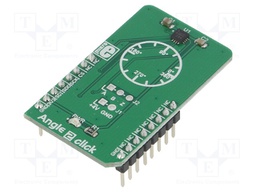 Click board; tilt sensor; SPI; MA700; mikroBUS connector; 3.3VDC