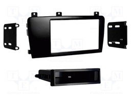 Radio frame; Volvo; 2 DIN; black