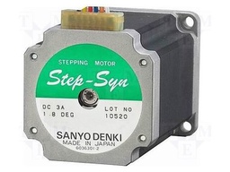 Motor: DC; 2-phase,bipolar,stepper; 24VDC; step 1,8°; 1.6Nm; 2A