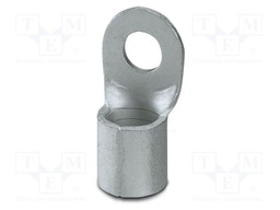Non-insulated; Body: silver; Tip: ring