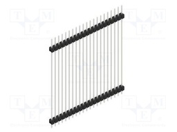 Connector: pin strips; pin header; male; PIN: 21; 2.54mm; THT; 1x21