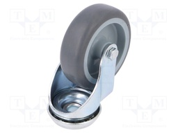 Transport wheel; Ø: 75mm; W: 25mm; H: 100mm; torsional; 60kg