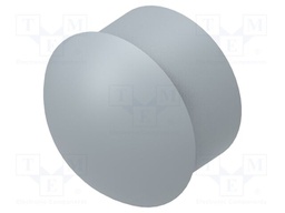 Stopper; polyamide; grey; L: 20.2mm; -20÷100°C; Entrelec; Size: 45