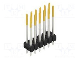 Connector: pin strips; pin header; male; PIN: 12; 2.54mm; THT; 2x6