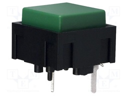 Microswitch TACT; SPST-NO; Pos: 2; 0.025A/50VDC; THT; 1.18N; 10mm